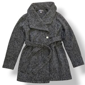 A Pea in the Pod Maternity Wool Blend Coat Jacket S Shawl Collar Single Button